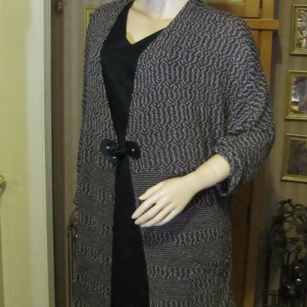 Cal Style USA Black & Tan/Olive Sweater 2XL